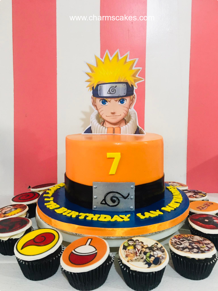 Naruto Anime Custom Cake