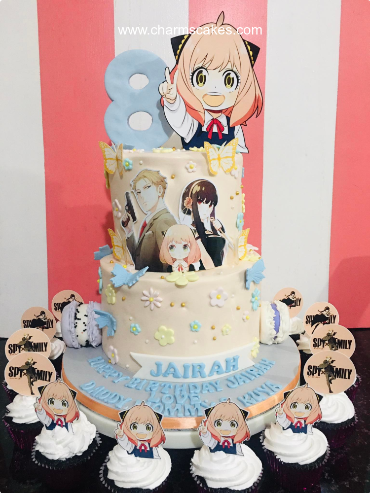 Jairah's Spy Family Anime Custom Cake