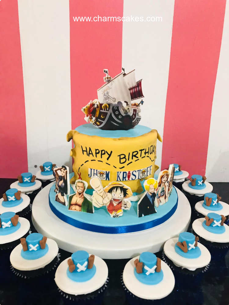 Kristoff's Anime Custom Cake