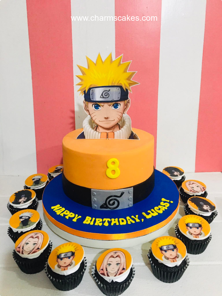 Lucas Anime Custom Cake