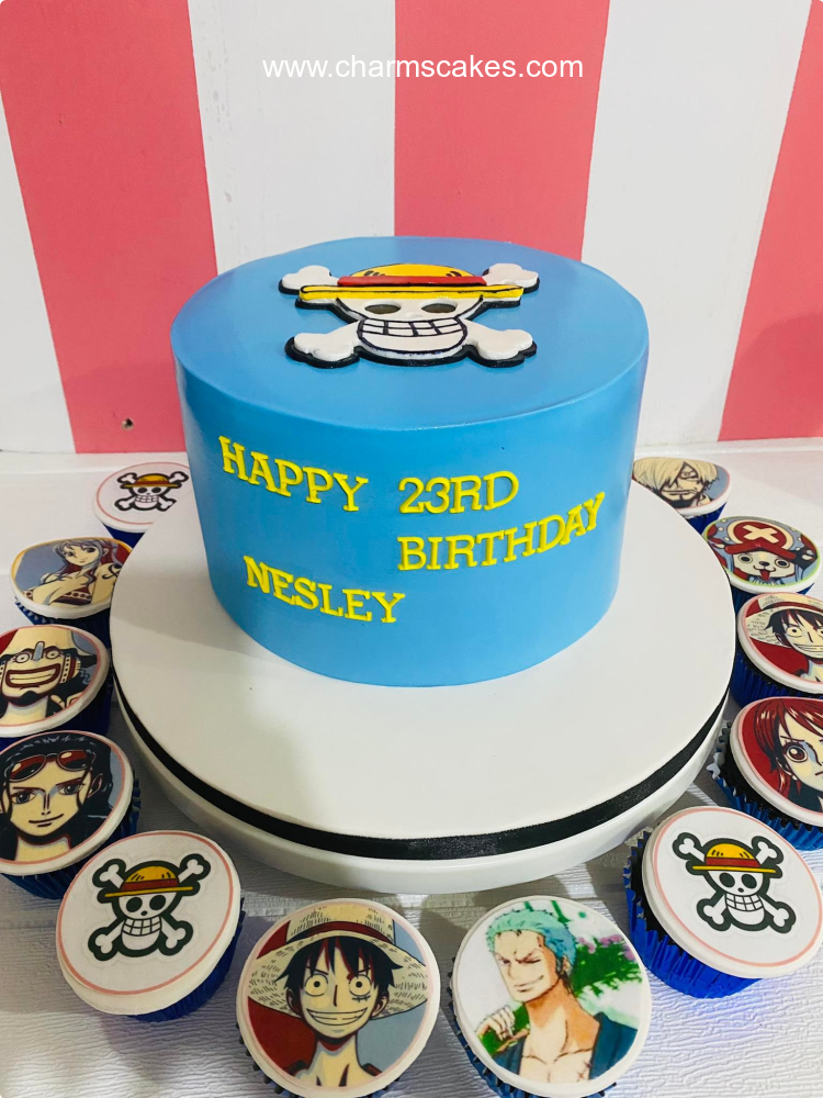 Nelsey'S Anime Custom Cake