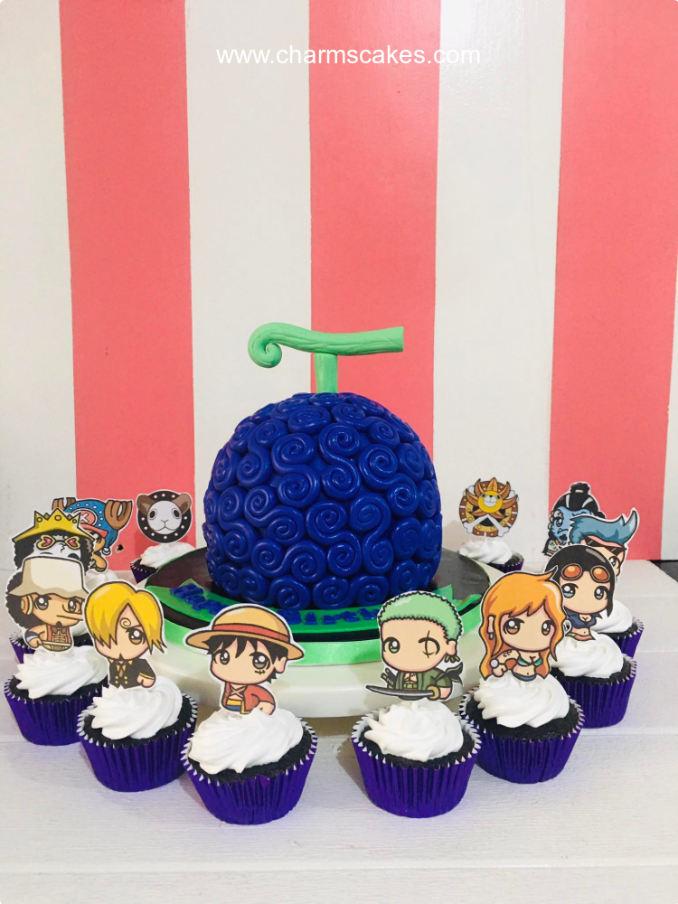 Devil Fruit Anime Custom Cake