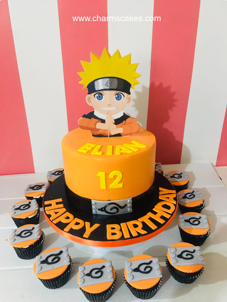 Naruto Birthday Cake | Naruto Cake | Order Custom Cakes in Bangalore –  Liliyum Patisserie & Cafe