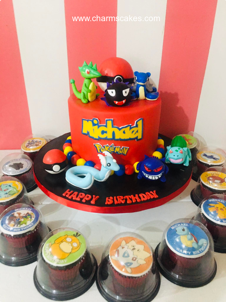 Pokemon Anime Custom Cake