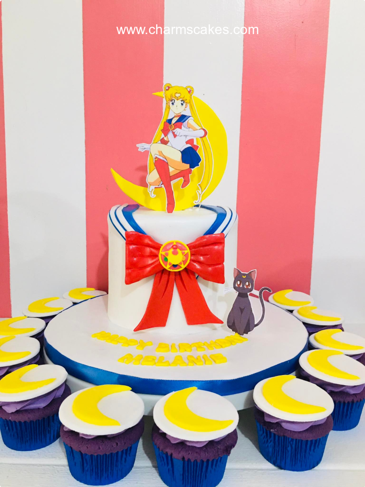 Sailormoon Anime Custom Cake