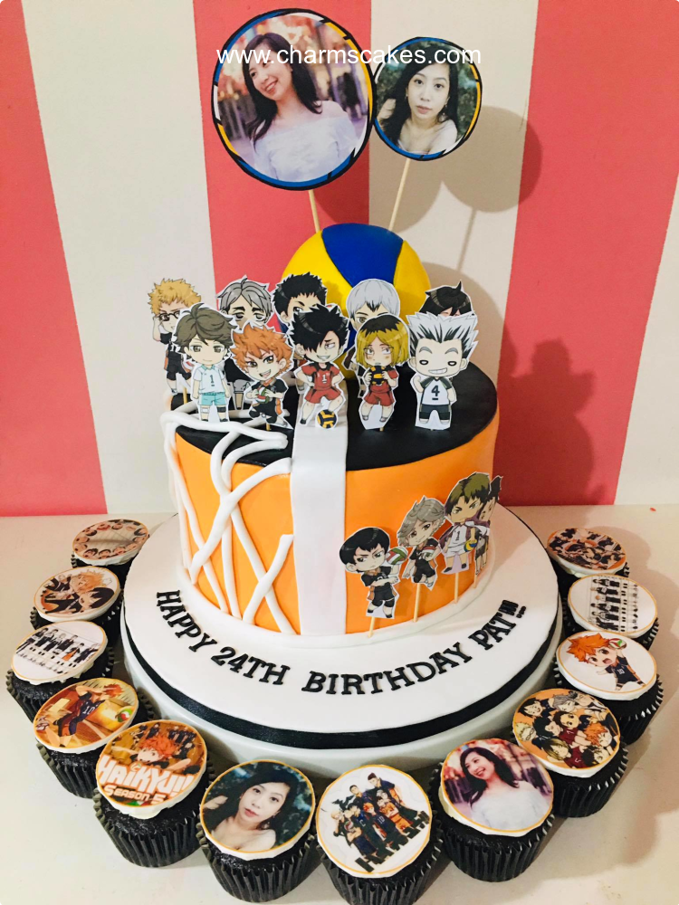 Personalized Anime Cake Topper