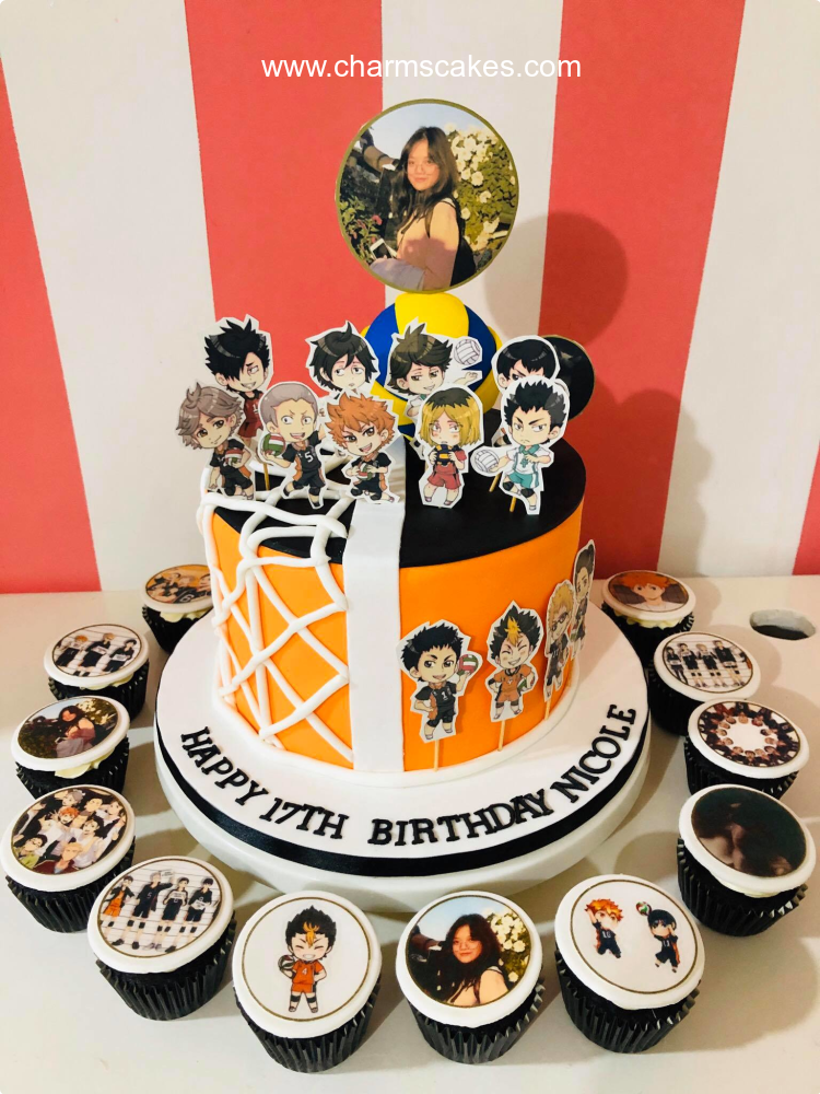 Haikyu! Anime Custom Cake