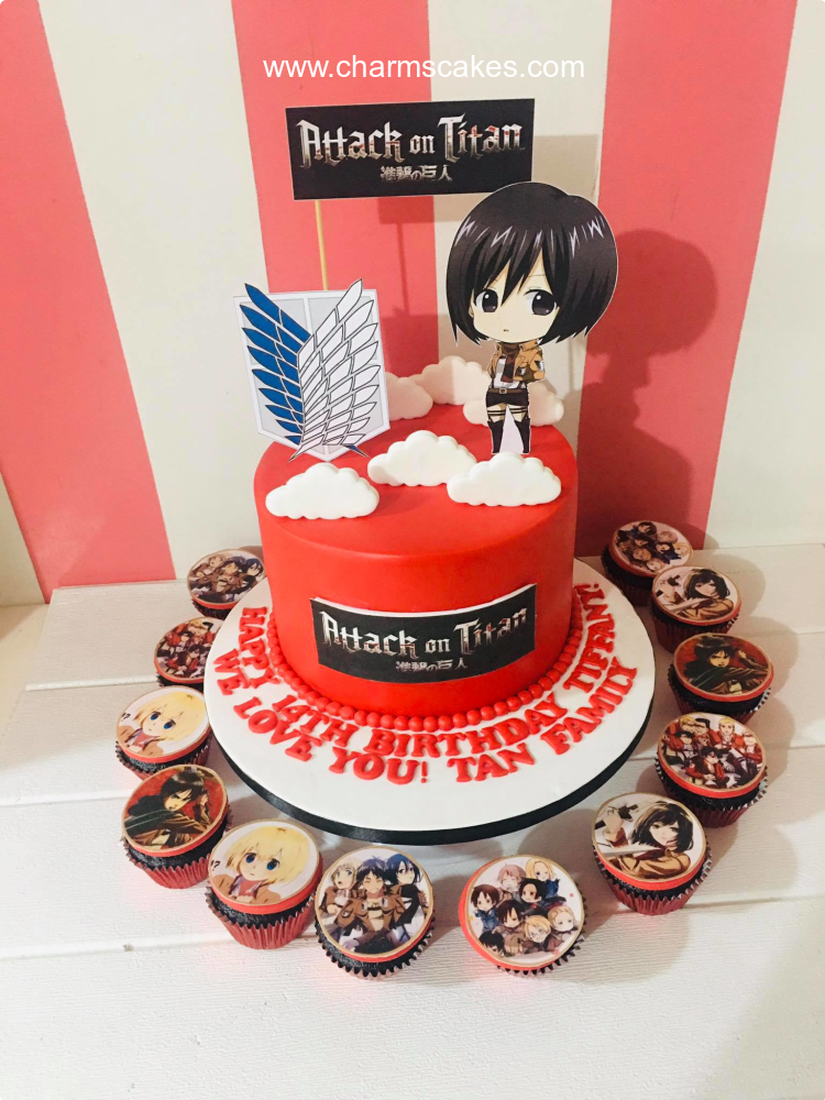 Tiff Anime Custom Cake