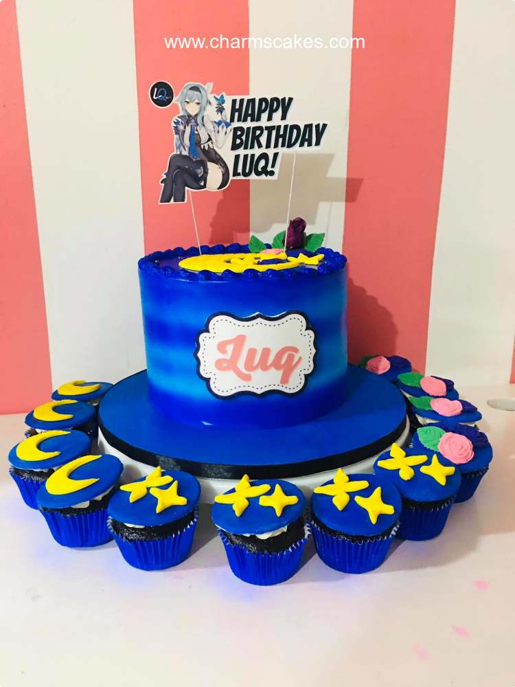 LUQ Anime Custom Cake