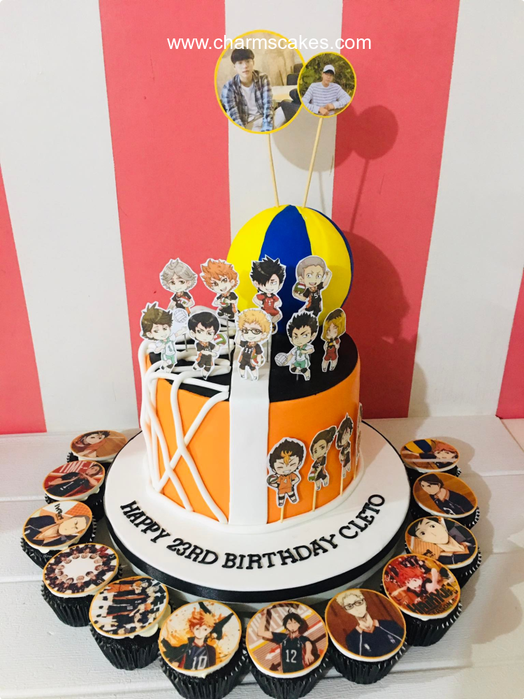 Cleto Anime Custom Cake