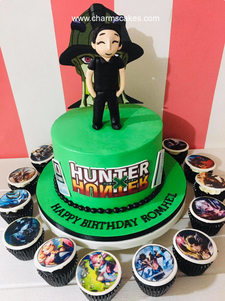 Hunter X Hunter Anime Custom Cake