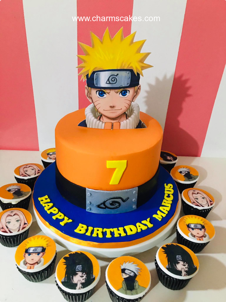 A1 - Naruto Anime Custom Cake