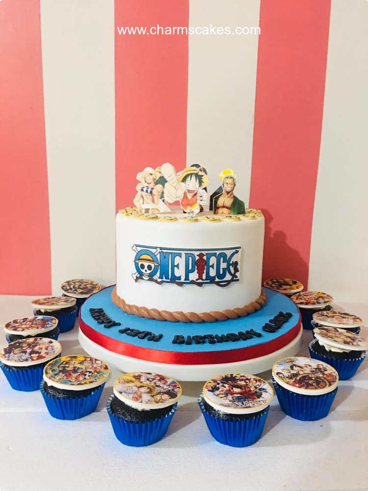 One Piece Anime Cake - Same Day Delivery | YippiiGift