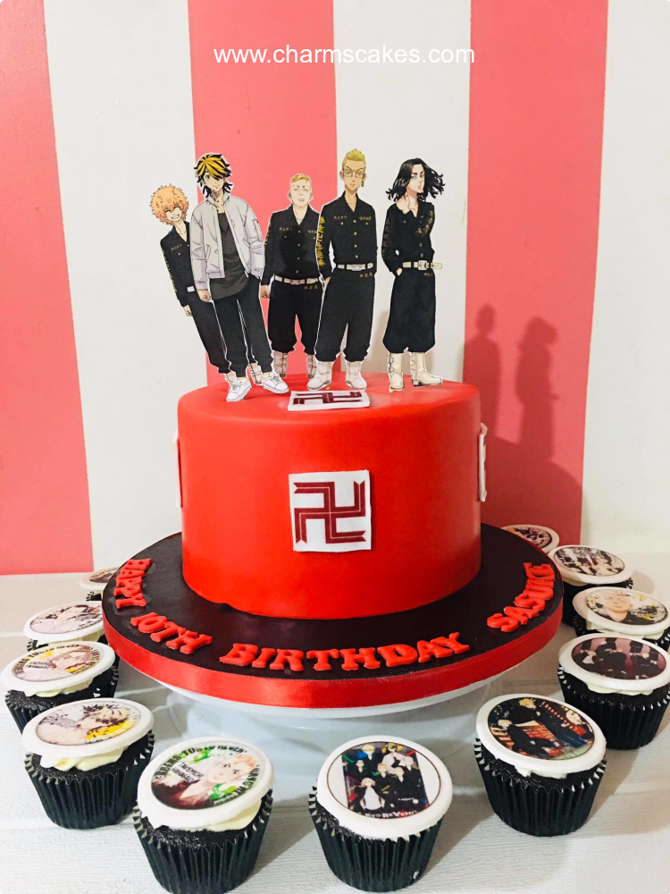 Tokyo Revengers Anime Custom Cake