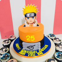 Anime Themed Cake - CakeCentral.com