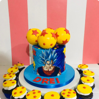 Drei's Anime Custom Cake