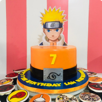 Naruto Anime Custom Cake