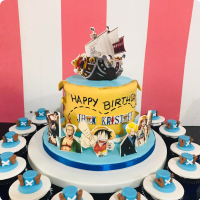 Kristoff's Anime Cake