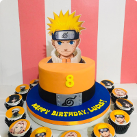 Lucas Anime Custom Cake