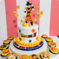 Waki Anime Custom Cake