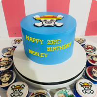 Nelsey'S Anime Custom Cake