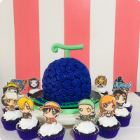 Devil Fruit Anime Custom Cake