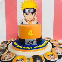 Leandro's Anime Custom Cake