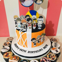 Haikyuu Anime Custom Cake