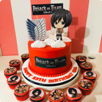 Anime Cake Decorating Photos