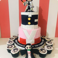 Demon Slayer Anime Custom Cake