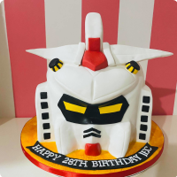 Gundam Anime Custom Cake