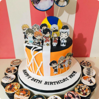 Pat Anime Custom Cake