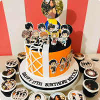 Nicole Anime Custom Cake