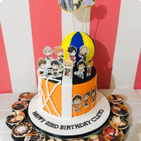 Cleto Anime Custom Cake