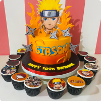 Gibson Anime Custom Cake