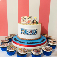 Bigger One Piece Anime Custom Cake