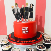 Tokyo Revengers Anime Custom Cake