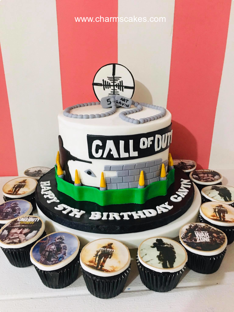 Maj. Cavin Army Soldiers & Police Custom Cake