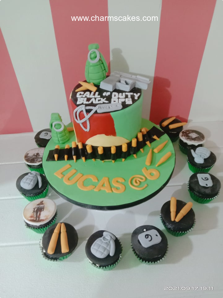 Sgt. Lucas Army Soldiers & Police Custom Cake