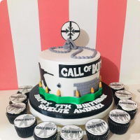 Andrei Army Soldiers & Police Custom Cake