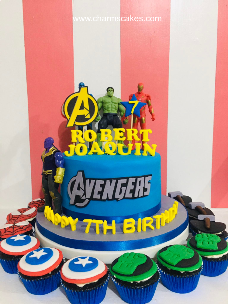 Robert's Avengers Custom Cake