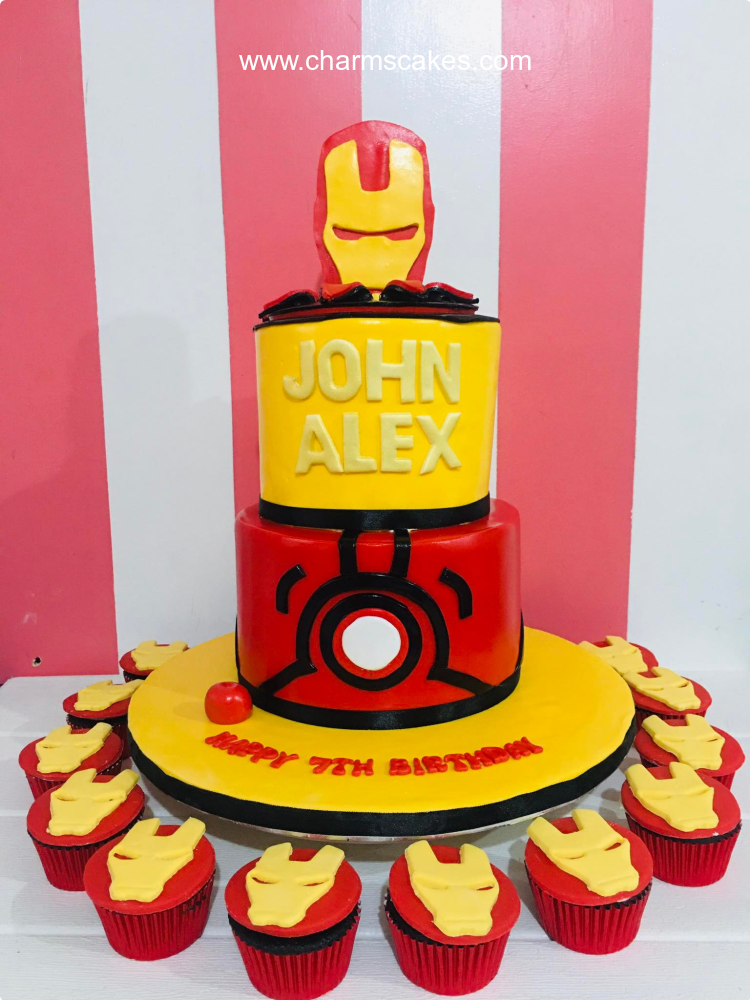 Alex Avengers Custom Cake