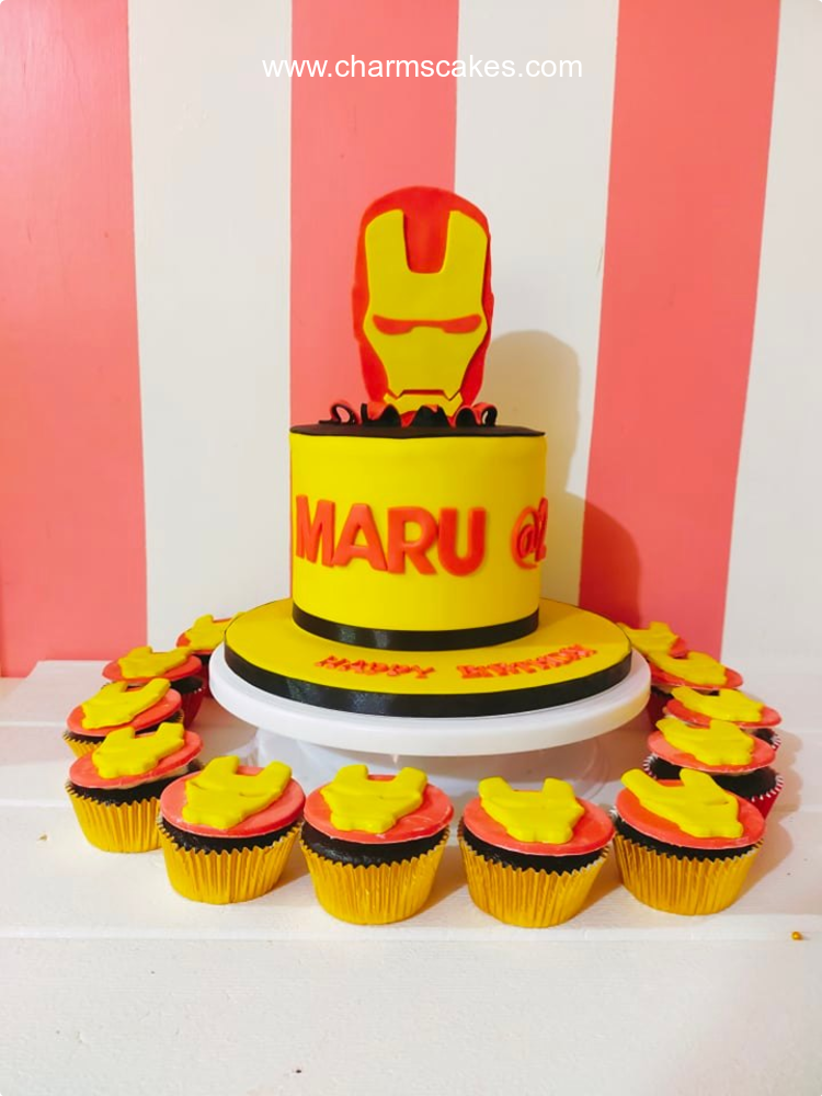 Maru Avengers Custom Cake