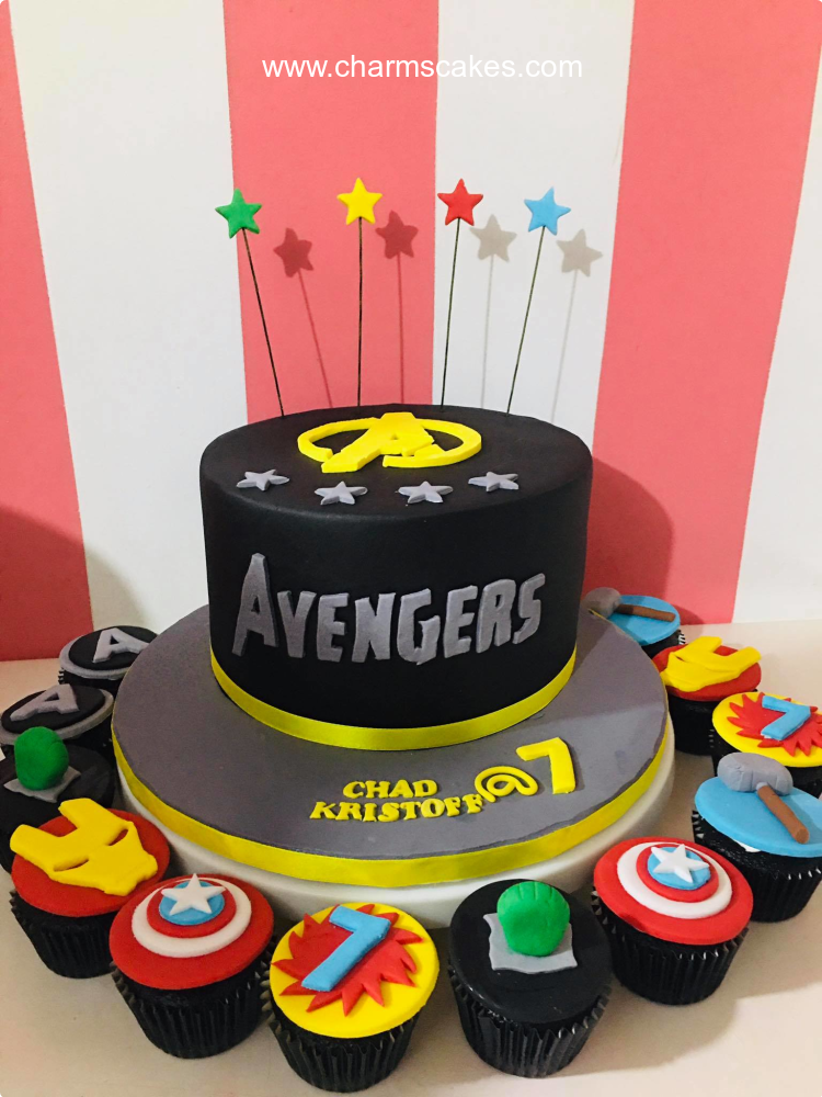 Chad Avengers Custom Cake