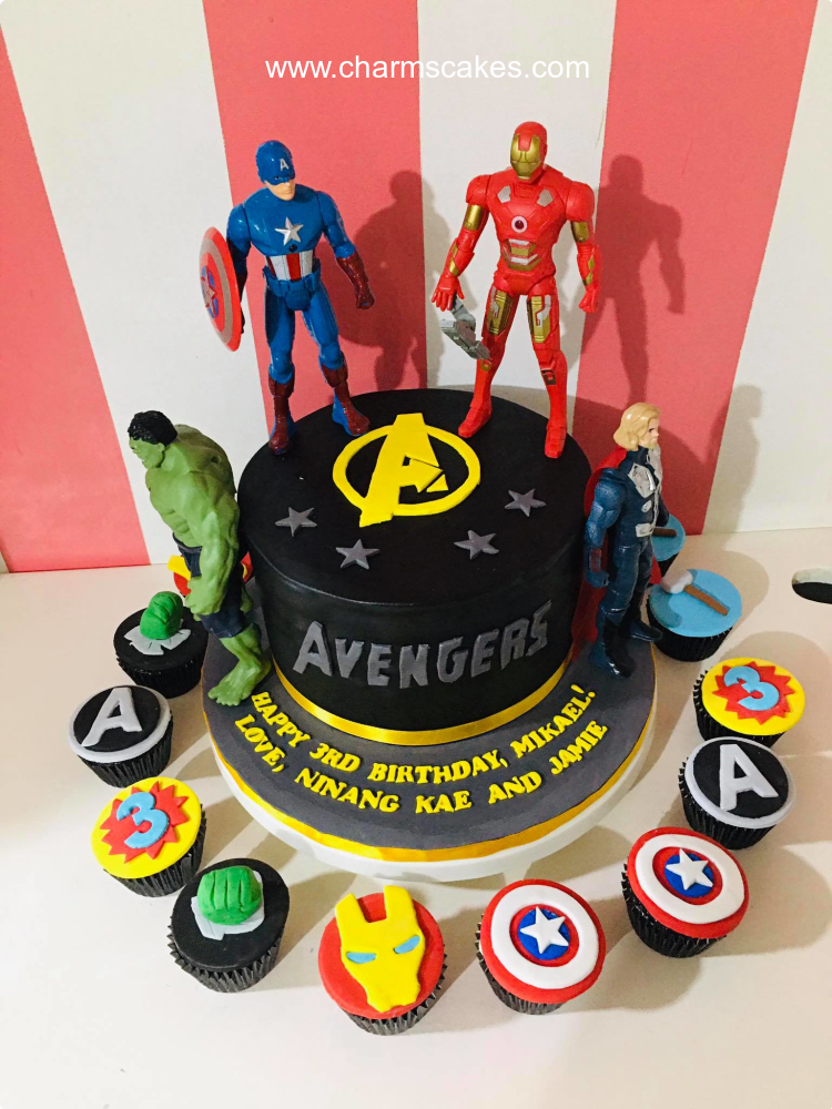 Mikaela's Avengers Custom Cake