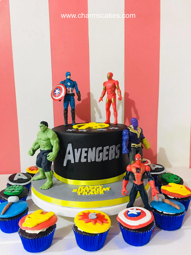 Tracy Avengers Custom Cake