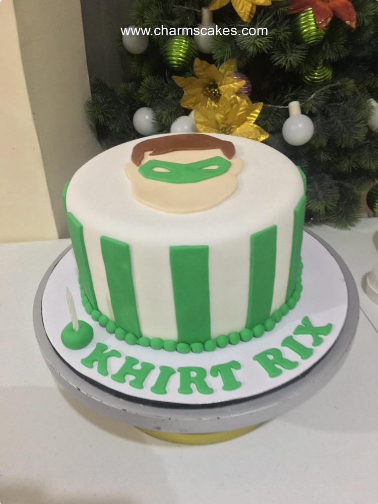 Khirts' Green Lantern Avengers Custom Cake