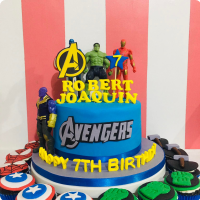 Robert's Avengers Custom Cake