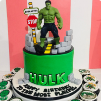 Jhon's Avengers Custom Cake