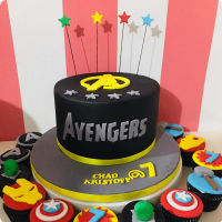 Chad Avengers Custom Cake